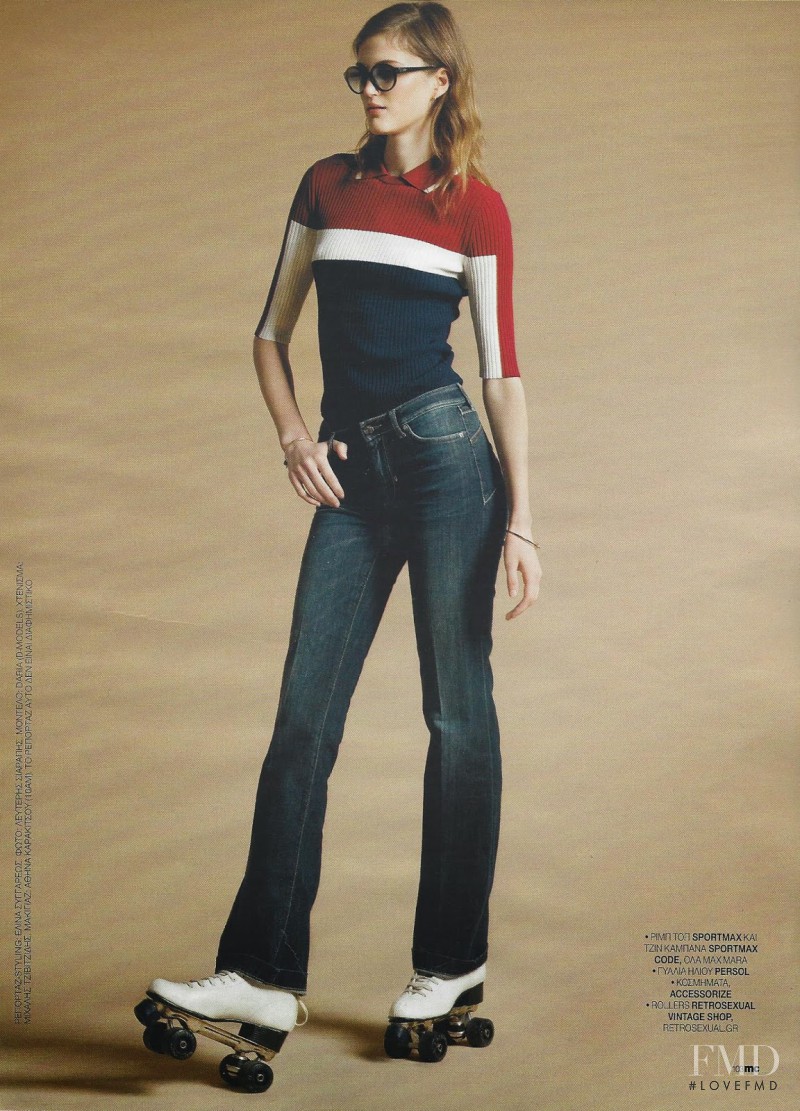 Daria Osipova featured in The New Denim, March 2015