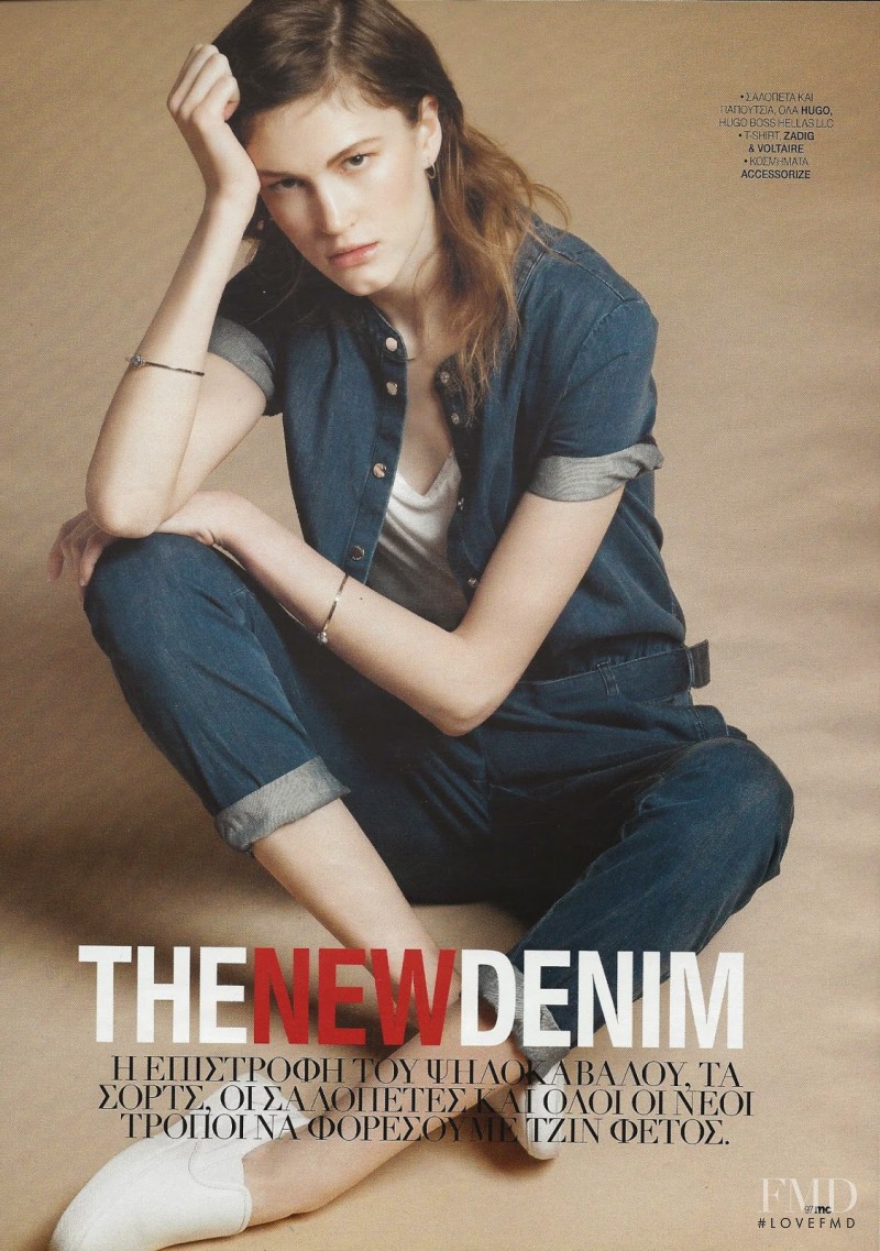 Daria Osipova featured in The New Denim, March 2015
