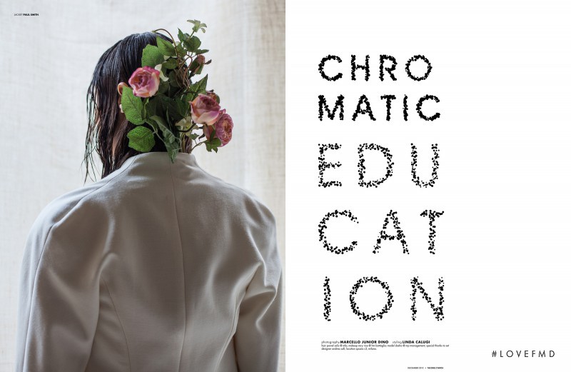 Dasha Khlynova featured in Chromatic Education, December 2013