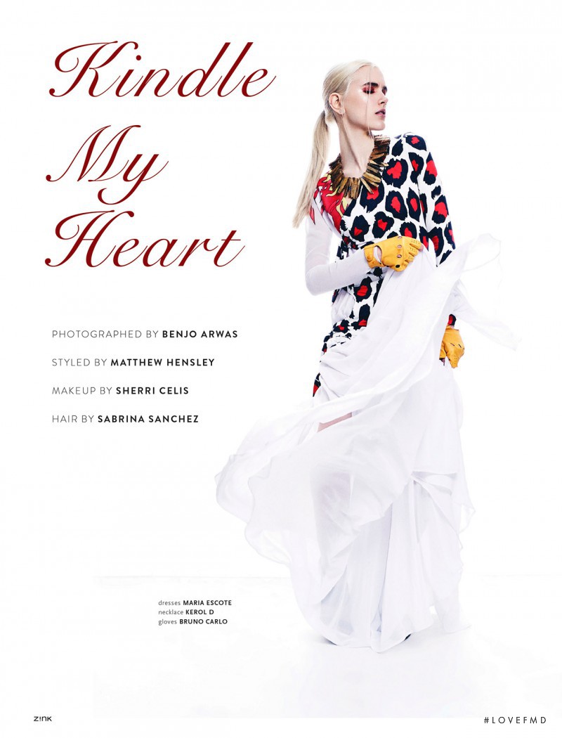 Gisele Pletzer featured in Kindle My heart, February 2015