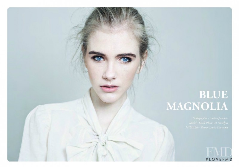 Gisele Pletzer featured in Blue Magnolia, September 2012