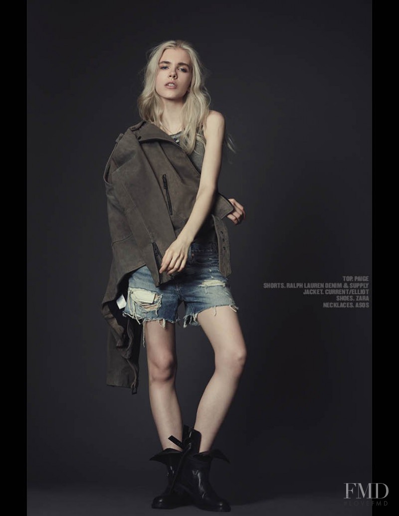 Gisele Pletzer featured in Jean Therapy, October 2015