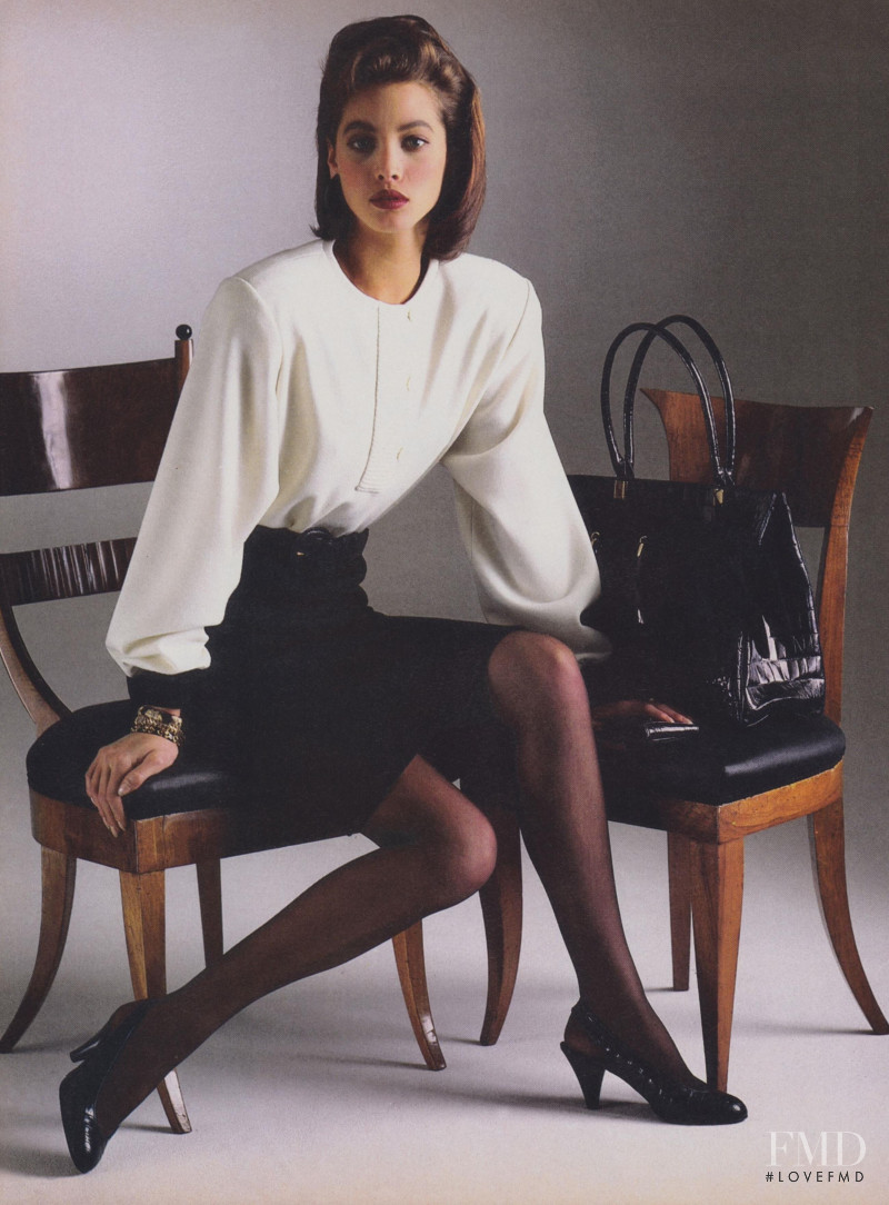 Christy Turlington featured in Very Welcome Additions..., June 1986