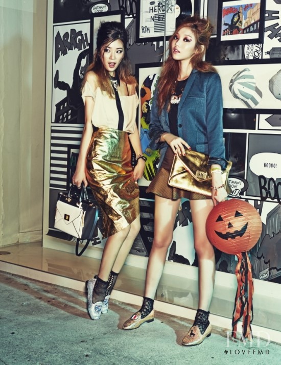 Irene Kim featured in Irene Kim and Lee Seongkyeong, October 2013