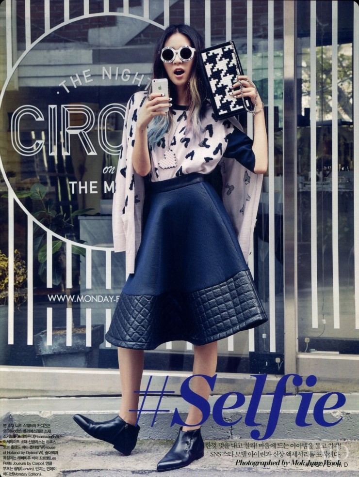 Irene Kim featured in #Selfie, September 2014