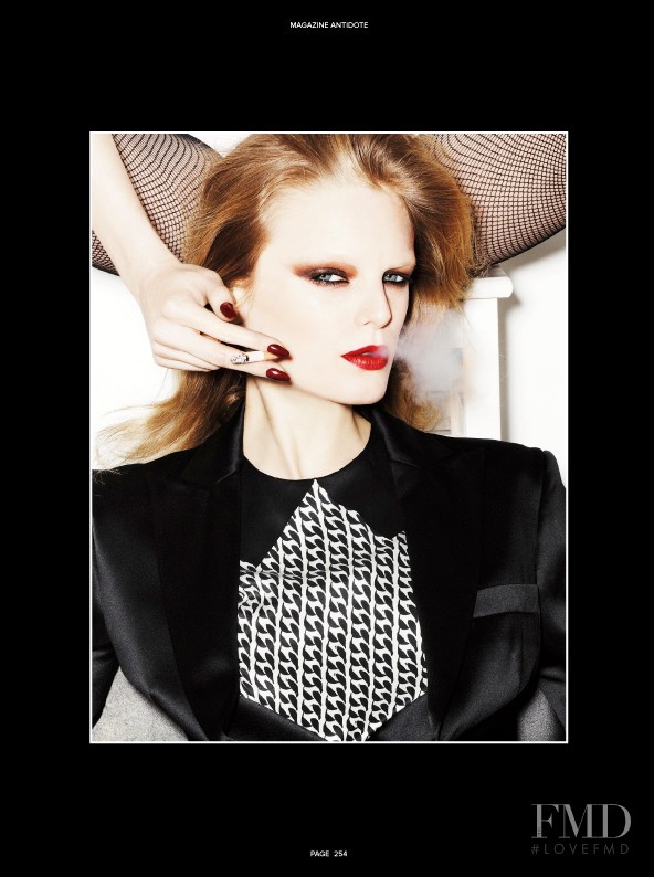 Hanne Gaby Odiele featured in No Pain, No Gain, September 2011