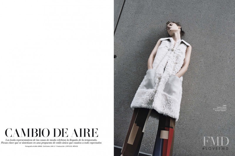 Emily Meuleman featured in Cambio de Aire, September 2015