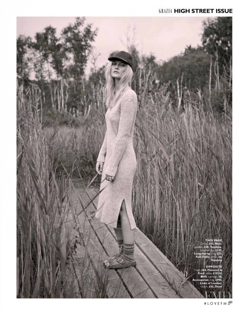 Frederikke Olesen featured in Autumn\'s New Crop, October 2014