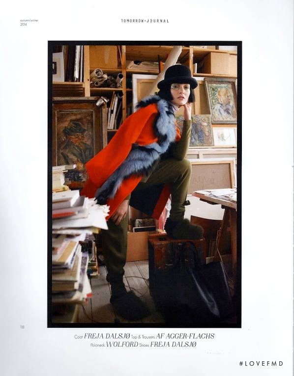 Frederikke Olesen featured in The Artist, September 2014