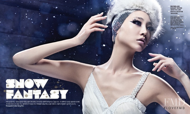 Soo Joo Park featured in Snow Fantasy, January 2012