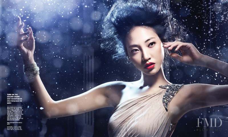 Soo Joo Park featured in Snow Fantasy, January 2012