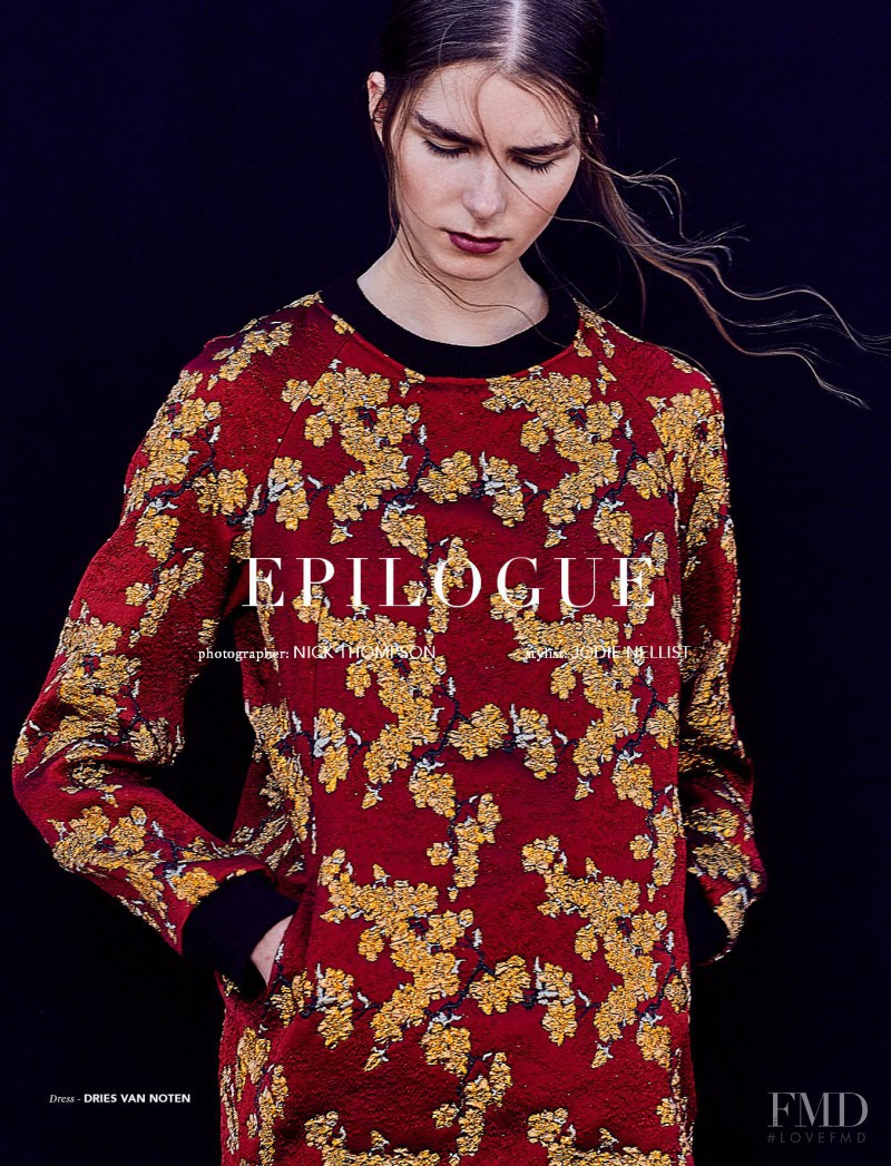 Gaby Loader featured in Epilogue, December 2015