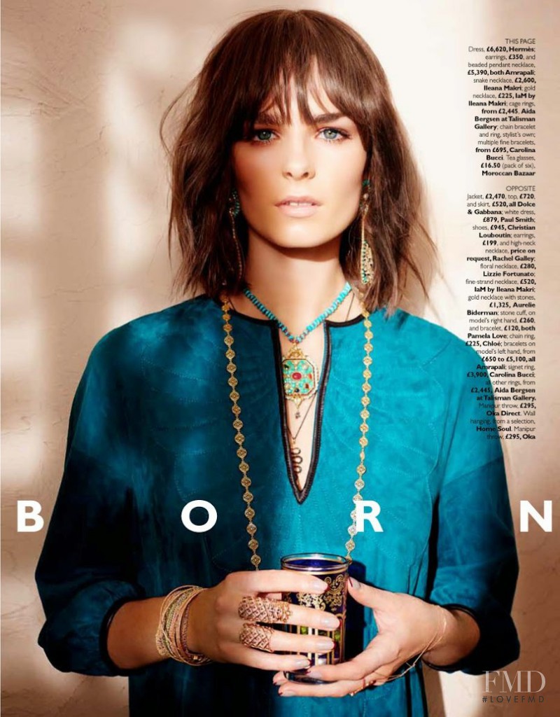 Gaby Loader featured in Boho Reborn, August 2014