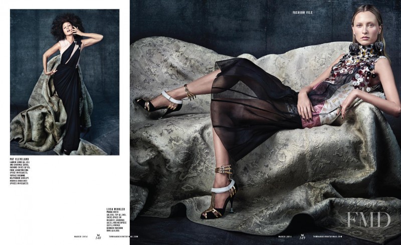Liisa Winkler featured in Fashion File, March 2016