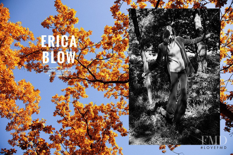 Anna-Maria Nemetz featured in Erica Blow, September 2015