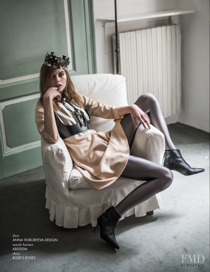 Hanna Frolova featured in Punk save the Queen, July 2016