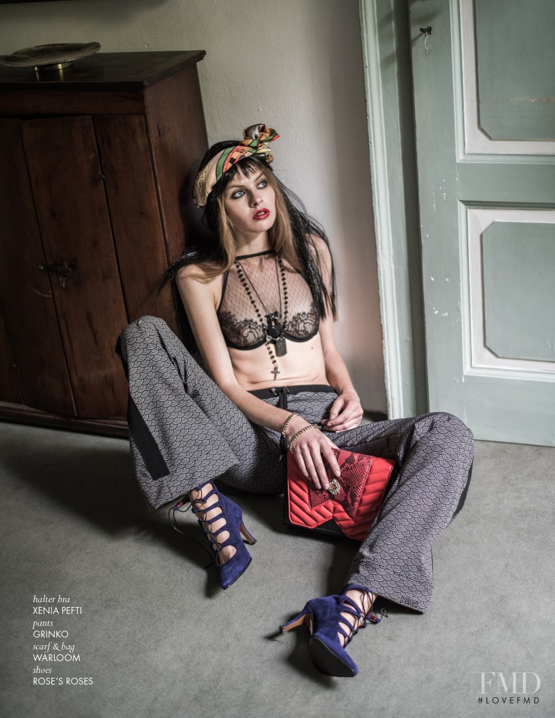 Hanna Frolova featured in Punk save the Queen, July 2016