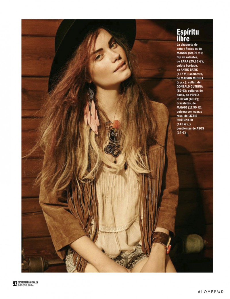 Daria Piotrowiak featured in One Little Indian, August 2014