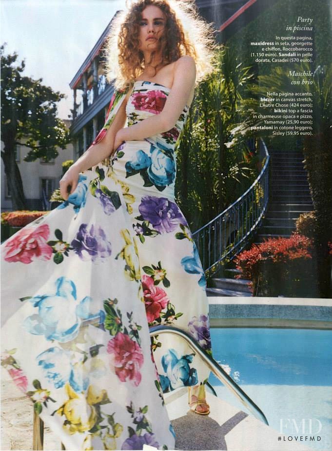 Daria Piotrowiak featured in Regina di Fiori, June 2014