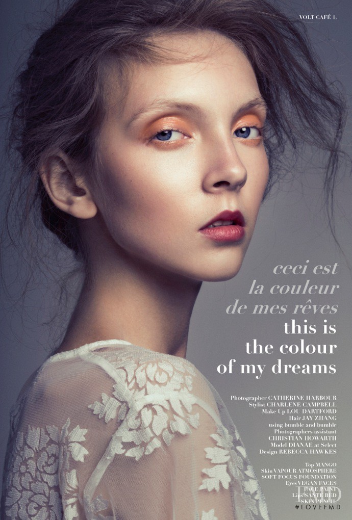 Diana Khalitova featured in This is the colour of my dreams, July 2014