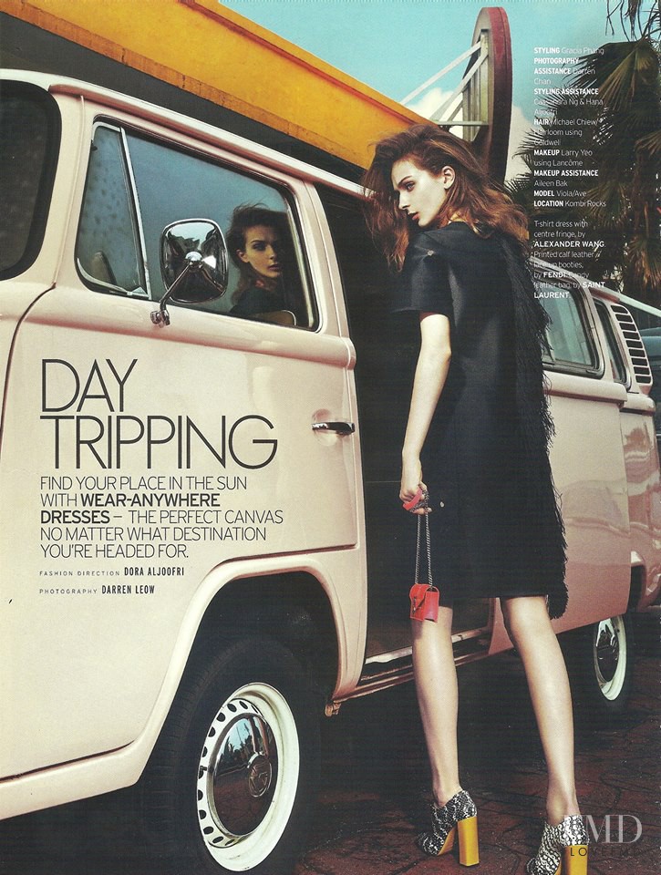 Viola Rogacka featured in Day Tripping, May 2014