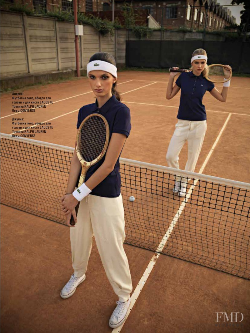 Giulia Manini featured in Big sport, November 2014