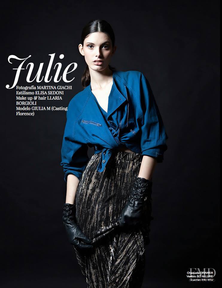 Giulia Manini featured in Gulie, April 2014