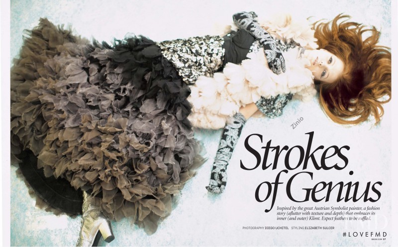 Jennifer Pugh featured in Strokes of Genius, May 2008