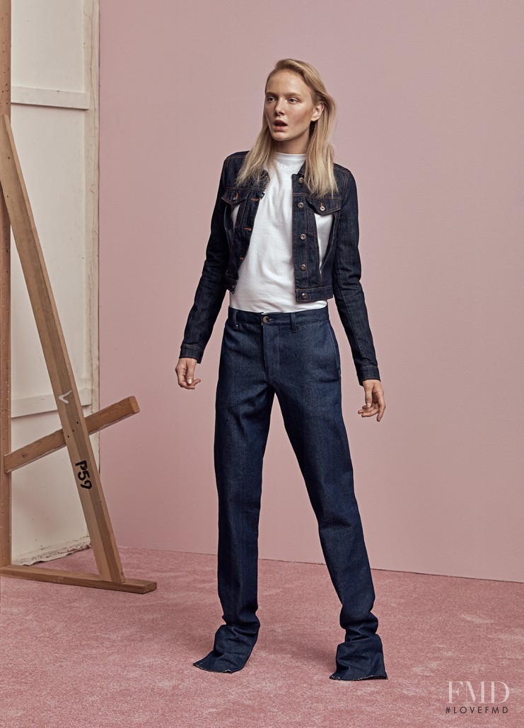 Maja Salamon featured in Denim, April 2016