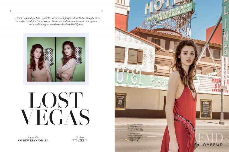 Anais Pouliot featured in Lost Vegas, August 2016