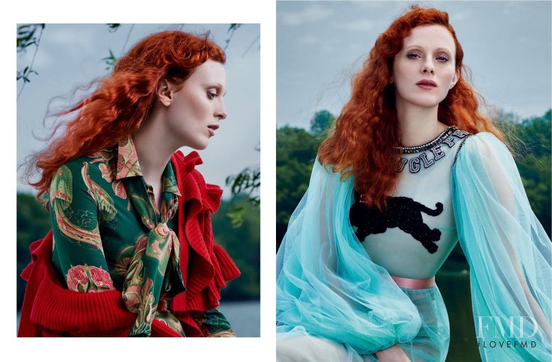 Karen Elson featured in In A Fairy Tale, August 2016