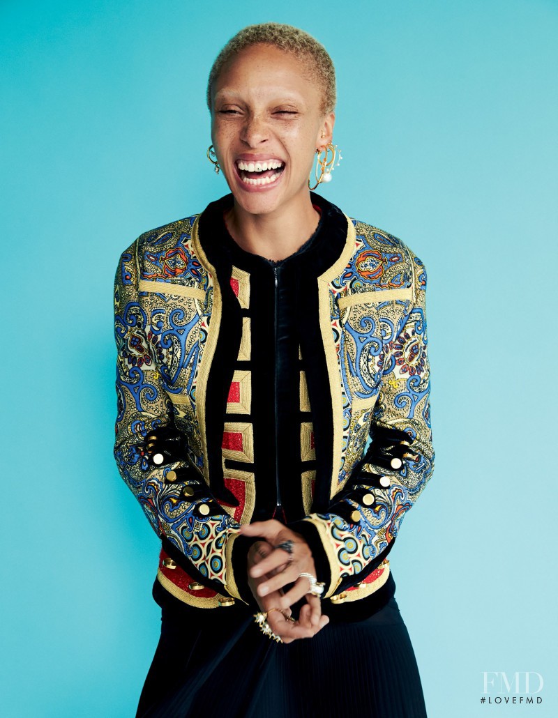 Adwoa Aboah featured in Singular Obsessions, July 2016