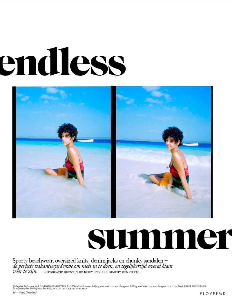 Damaris Goddrie featured in Endless Summer, August 2016