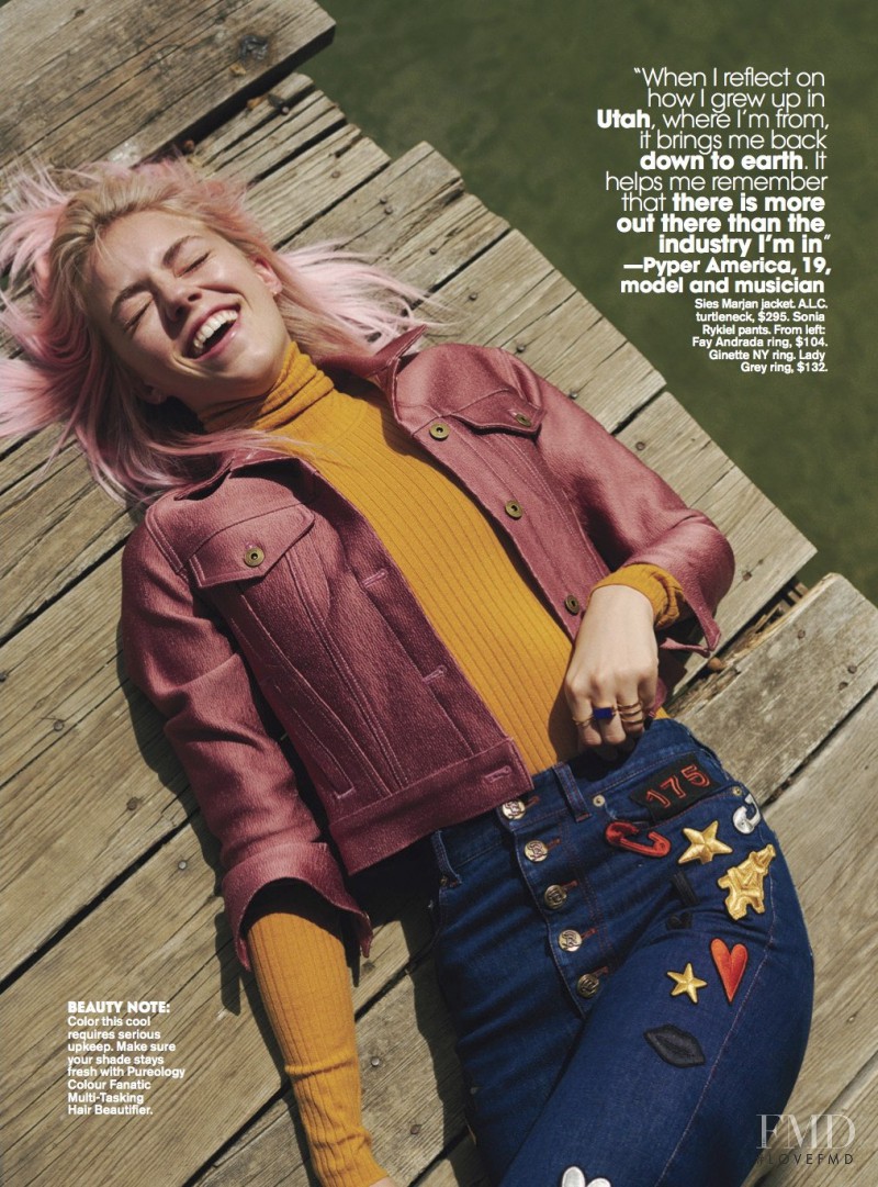 Pyper America Smith featured in Into The Wild, August 2016