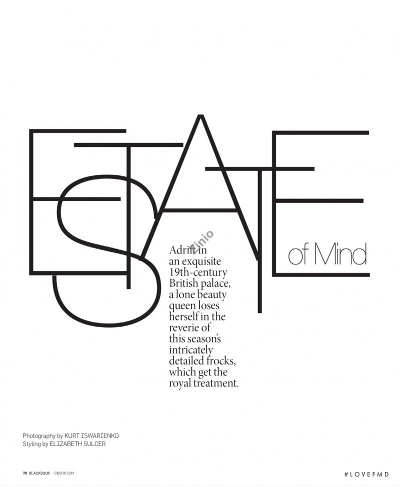 Estate of Mind, November 2008