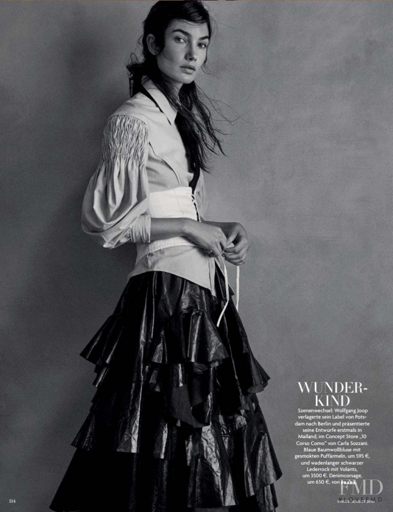 Lily Aldridge featured in Lily Abenteuer, August 2016