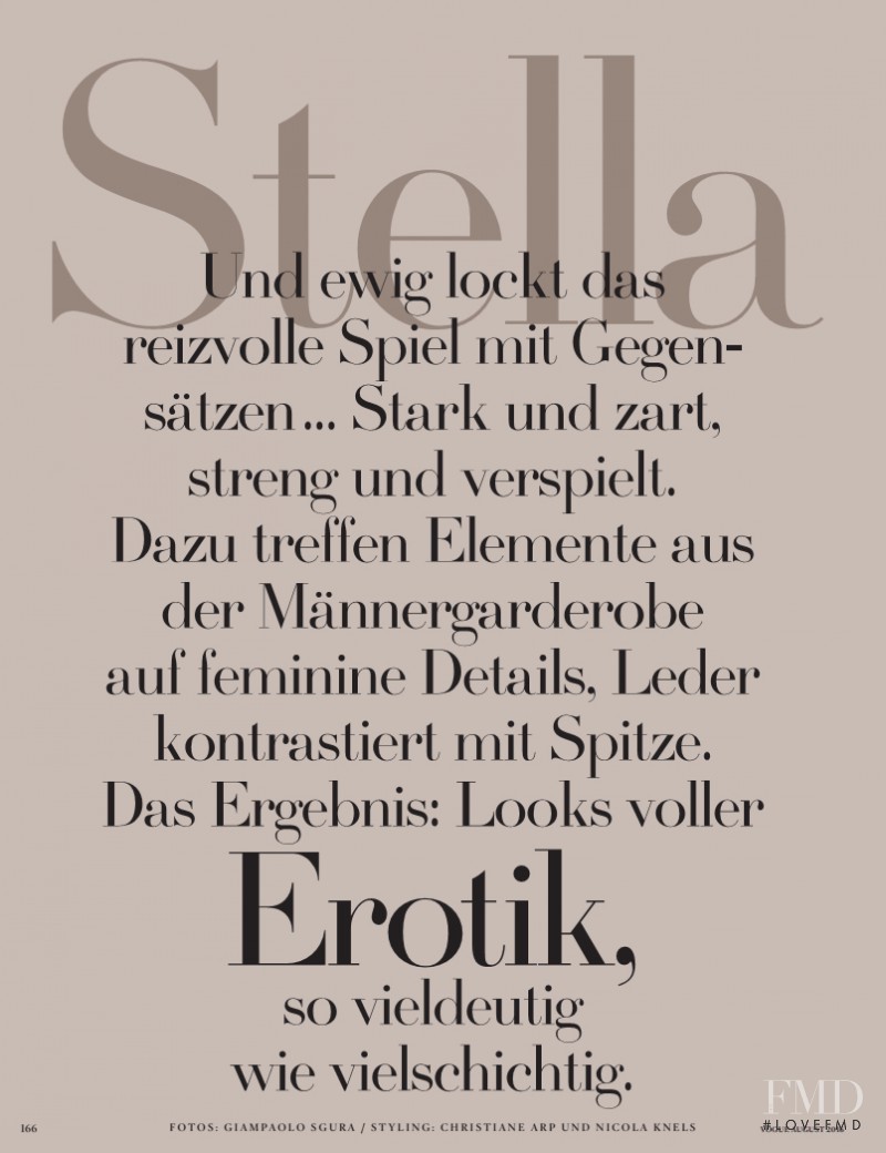 Stella Erotik, August 2016