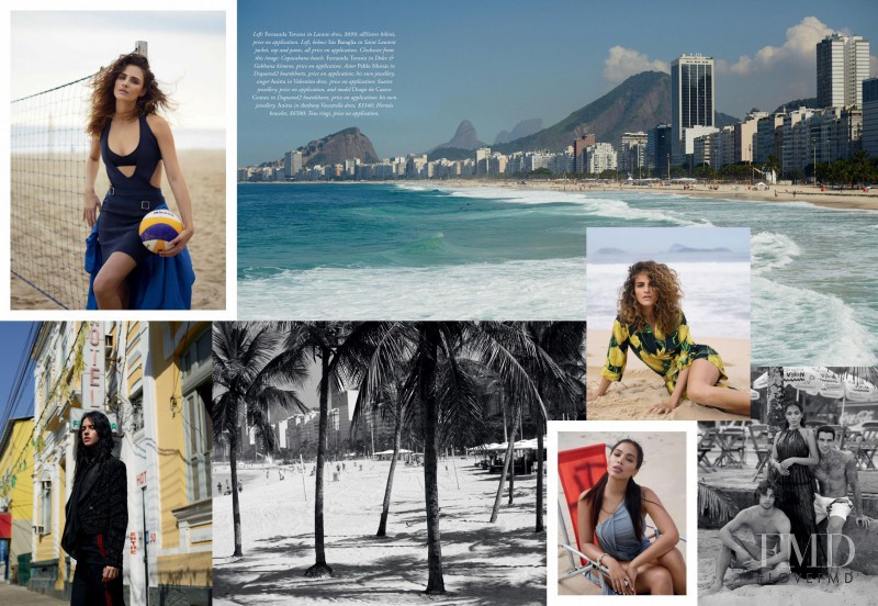 Fernanda Tavares featured in Visions Of Rio, August 2016