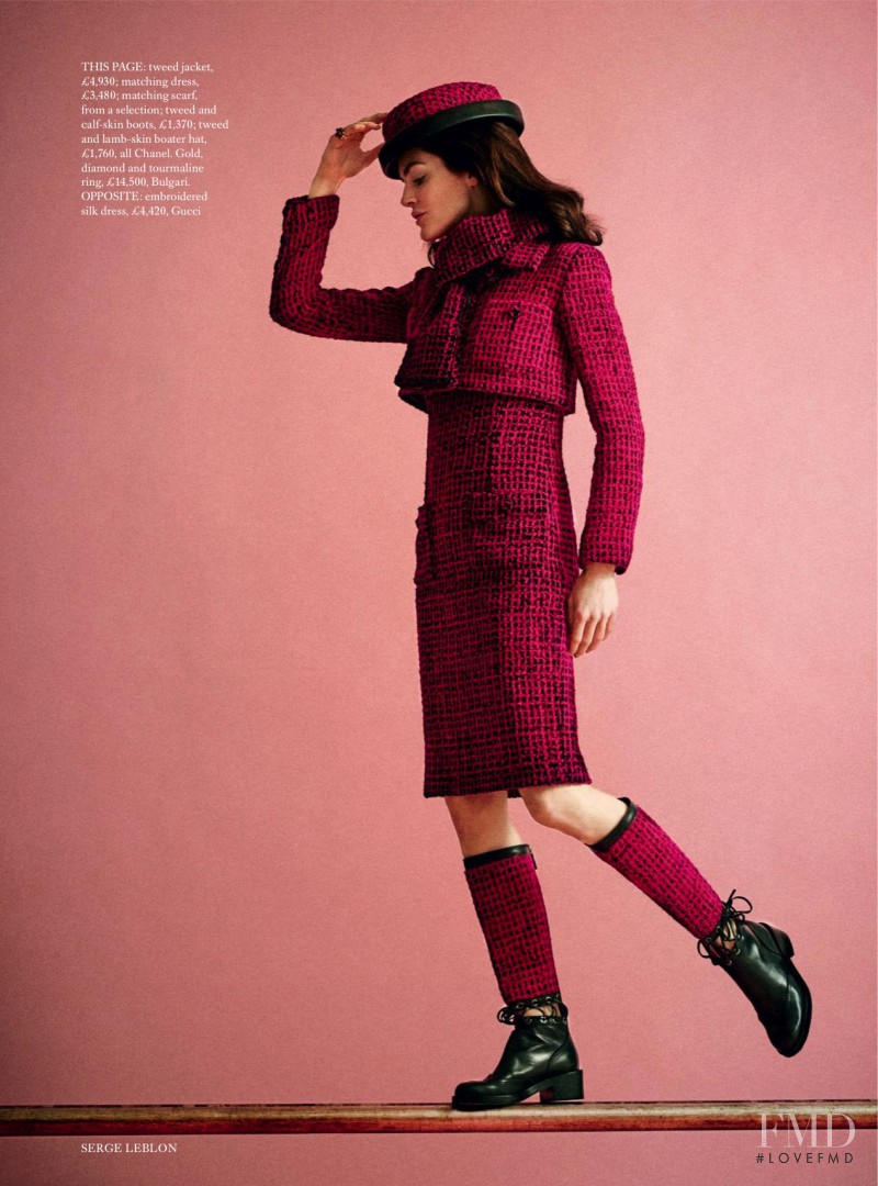 Hilary Rhoda featured in Think Pink!, September 2016