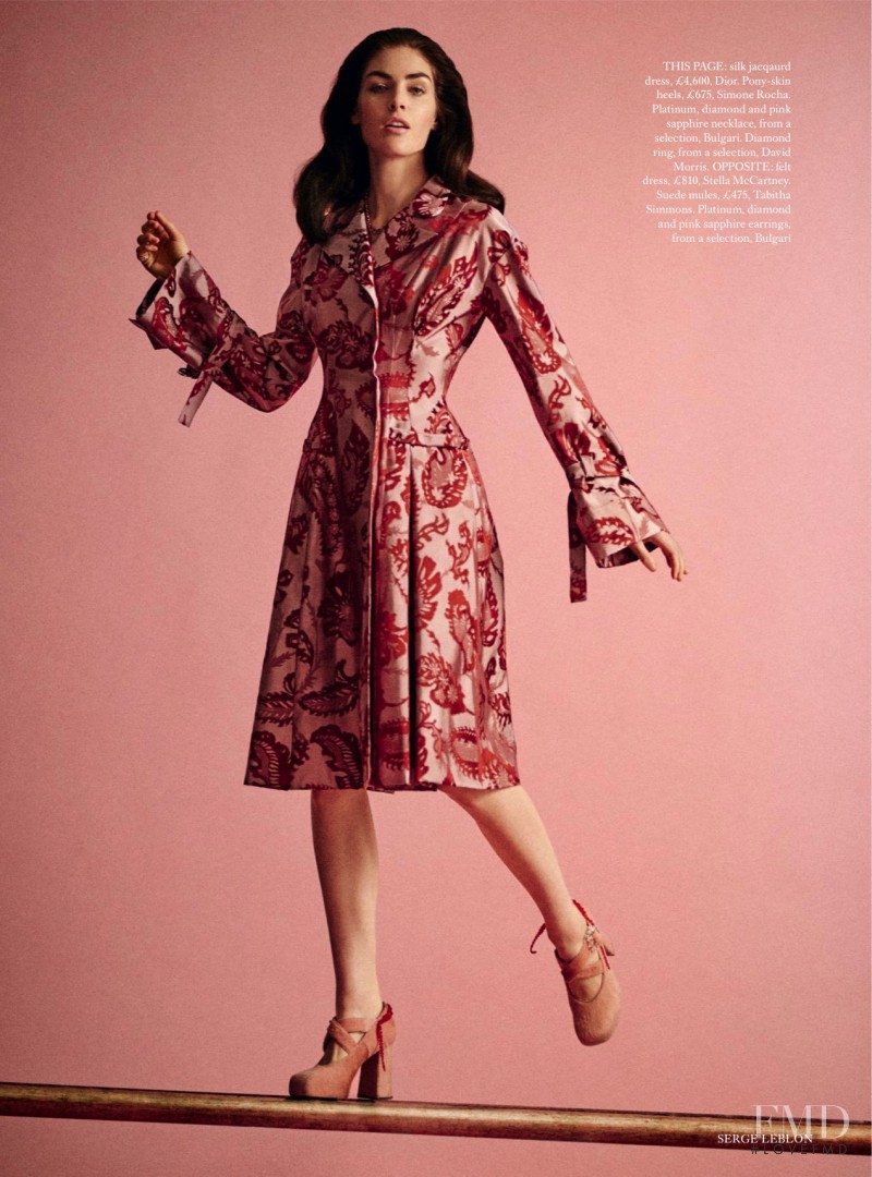 Hilary Rhoda featured in Think Pink!, September 2016