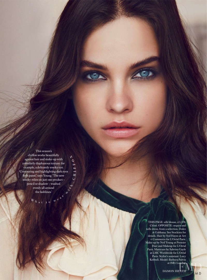 Barbara Palvin featured in Love That Look, September 2016