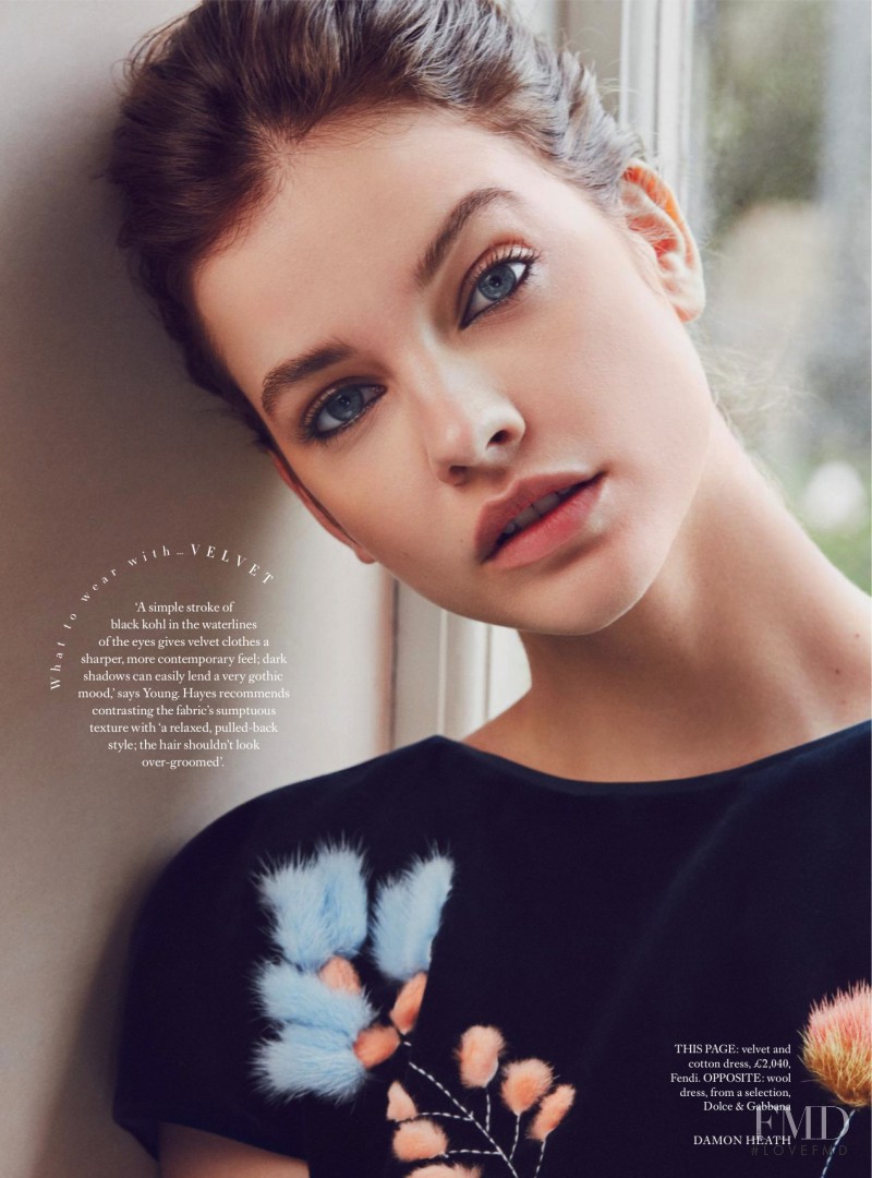 Barbara Palvin featured in Love That Look, September 2016