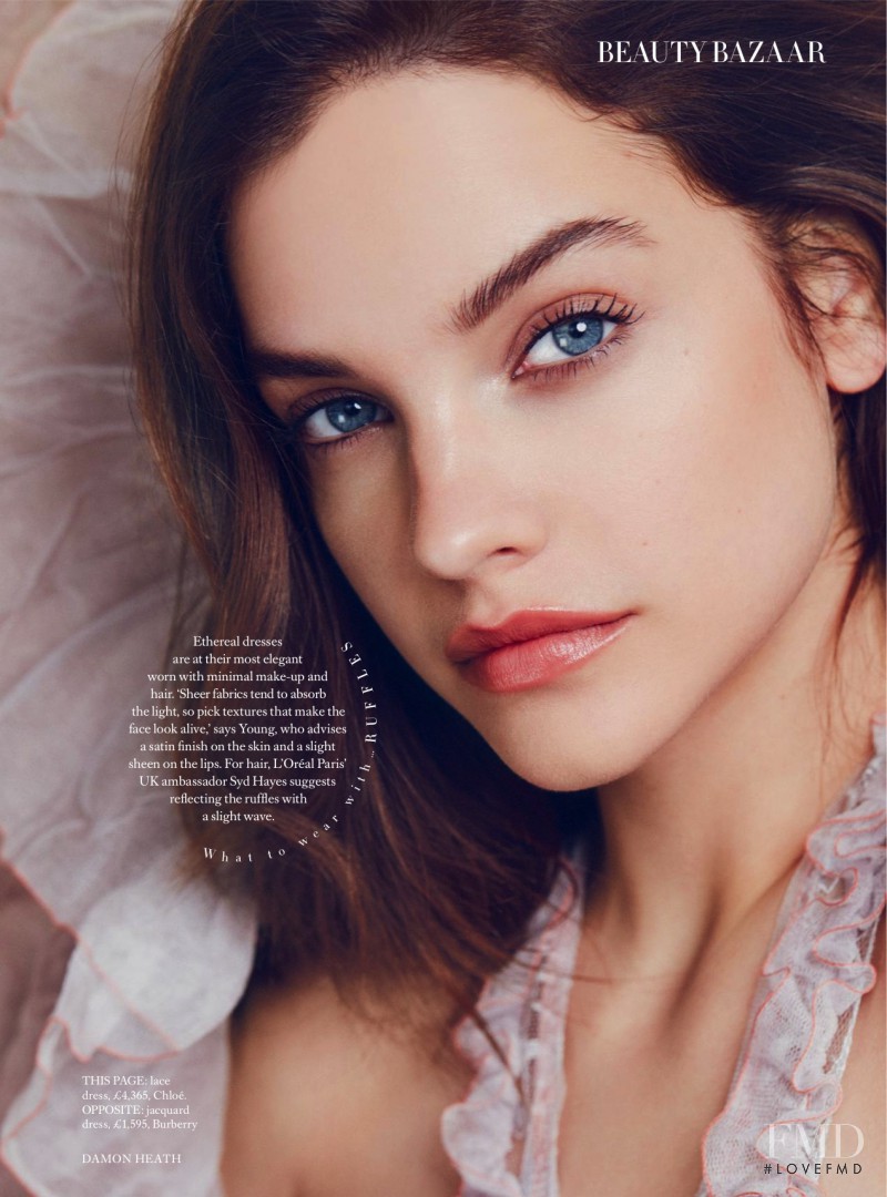 Barbara Palvin featured in Love That Look, September 2016