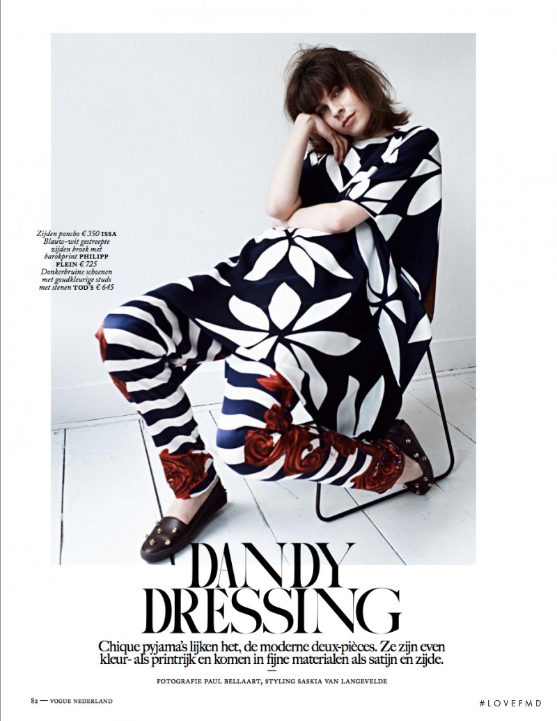 Willy Morsch featured in Dandy Dressing, March 2015