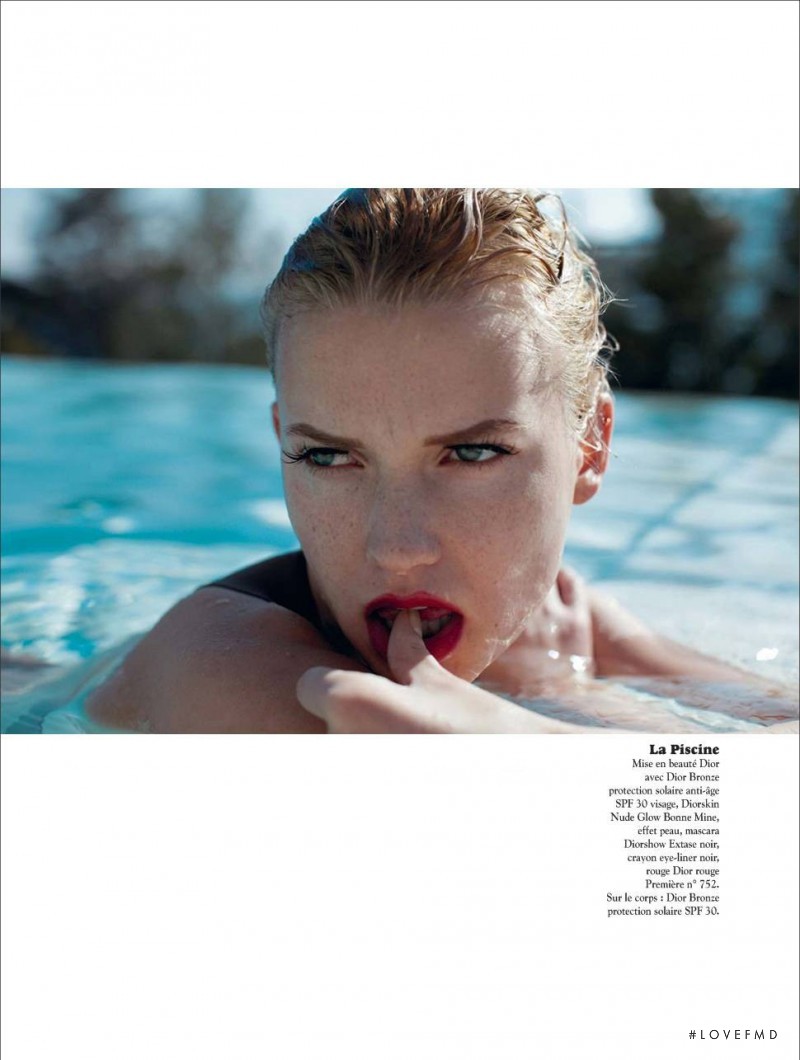 Laura Blokhina featured in Bain De Cinéma, May 2010