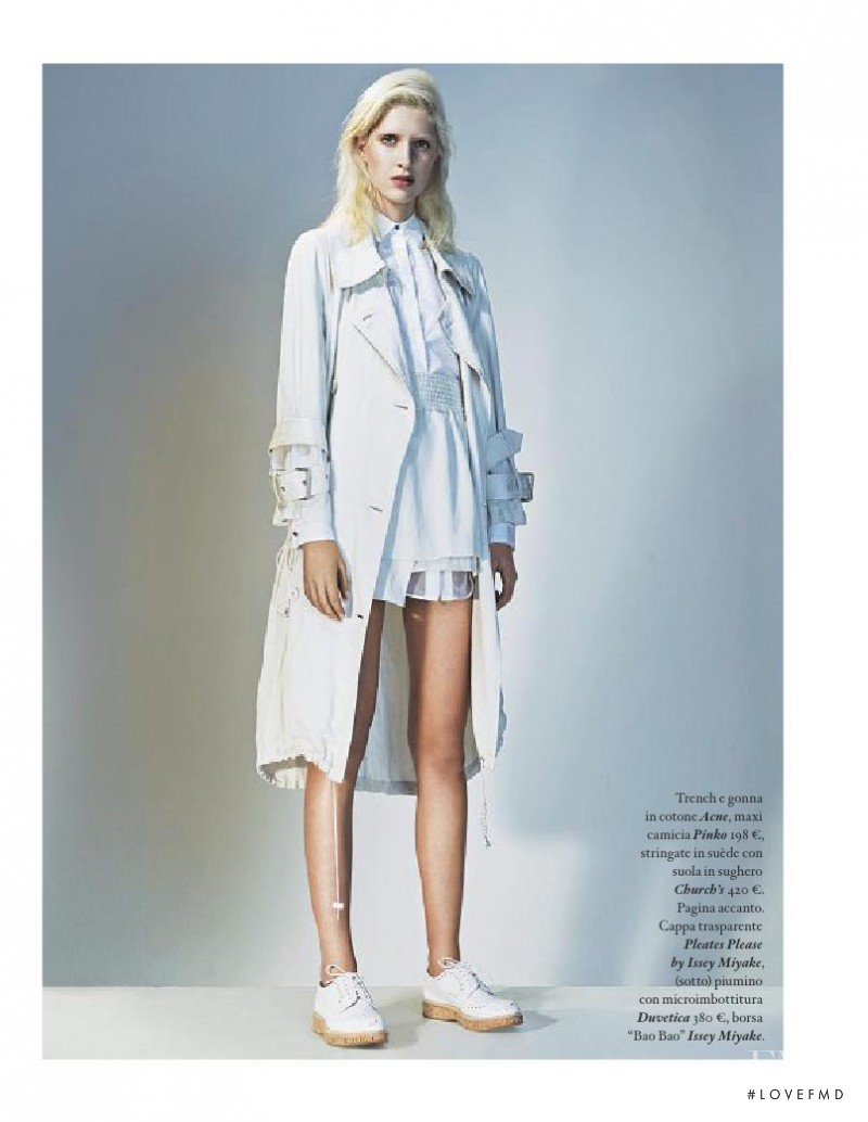 Eveline Rozing featured in Bianco & ..., February 2014