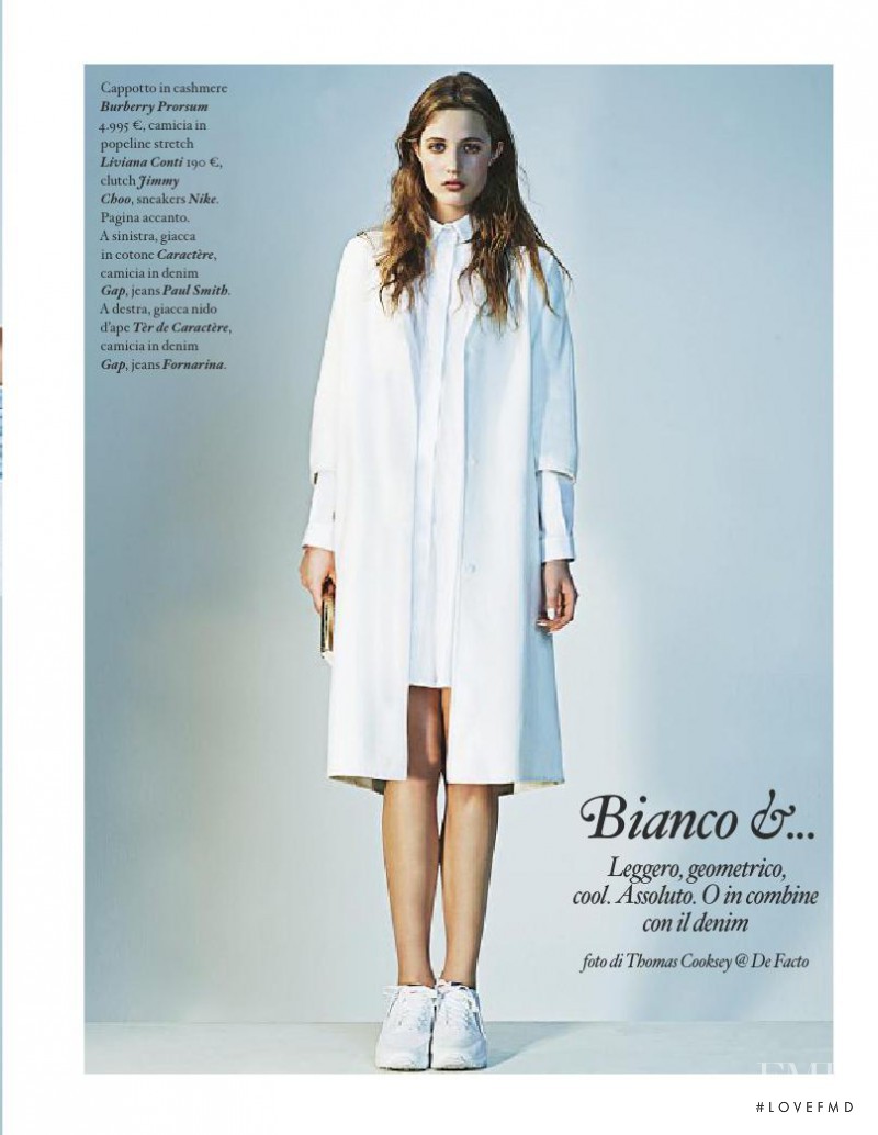 Julia Banas featured in Bianco & ..., February 2014