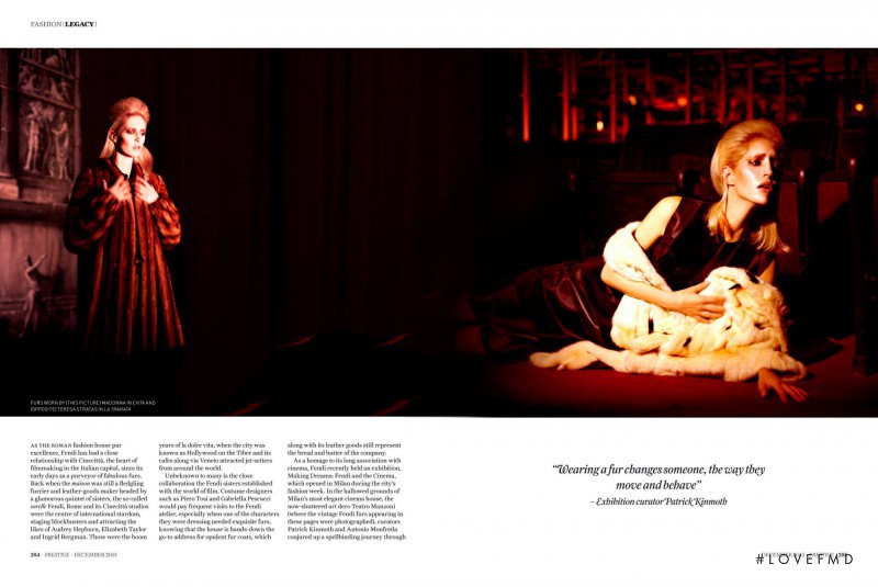 Eveline Rozing featured in Cinema Paradiso, December 2013