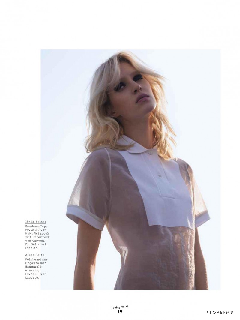 Eveline Rozing featured in Black , March 2014