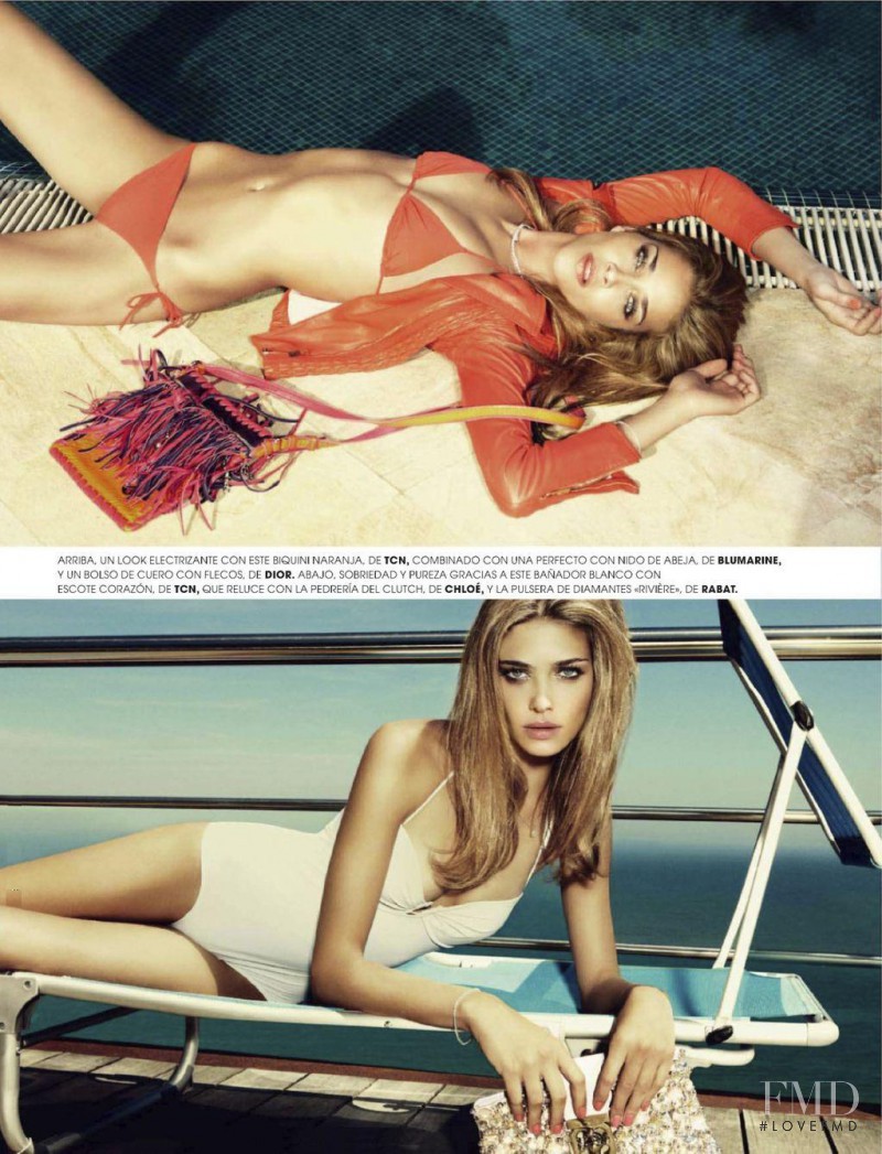 Ana Beatriz Barros featured in Swimming Pool, July 2011
